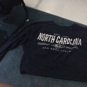 North Carolina long sleeve, crop